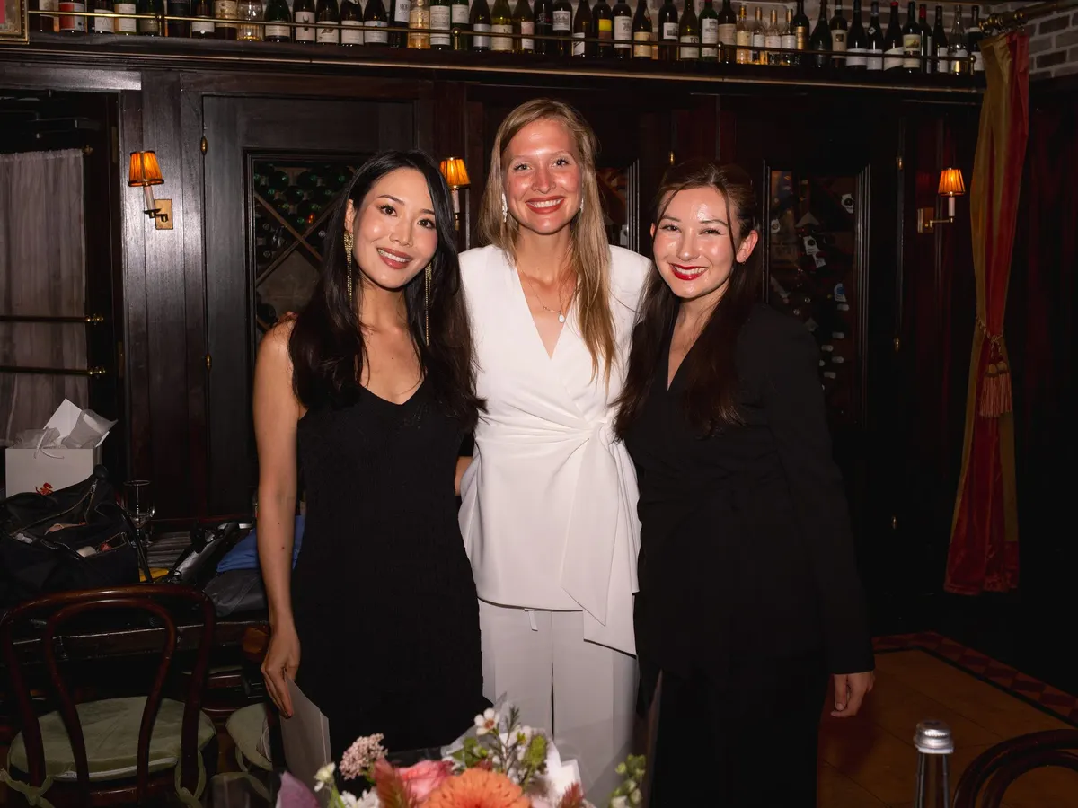 Rieko, Arlen and Isabelle together before the concert